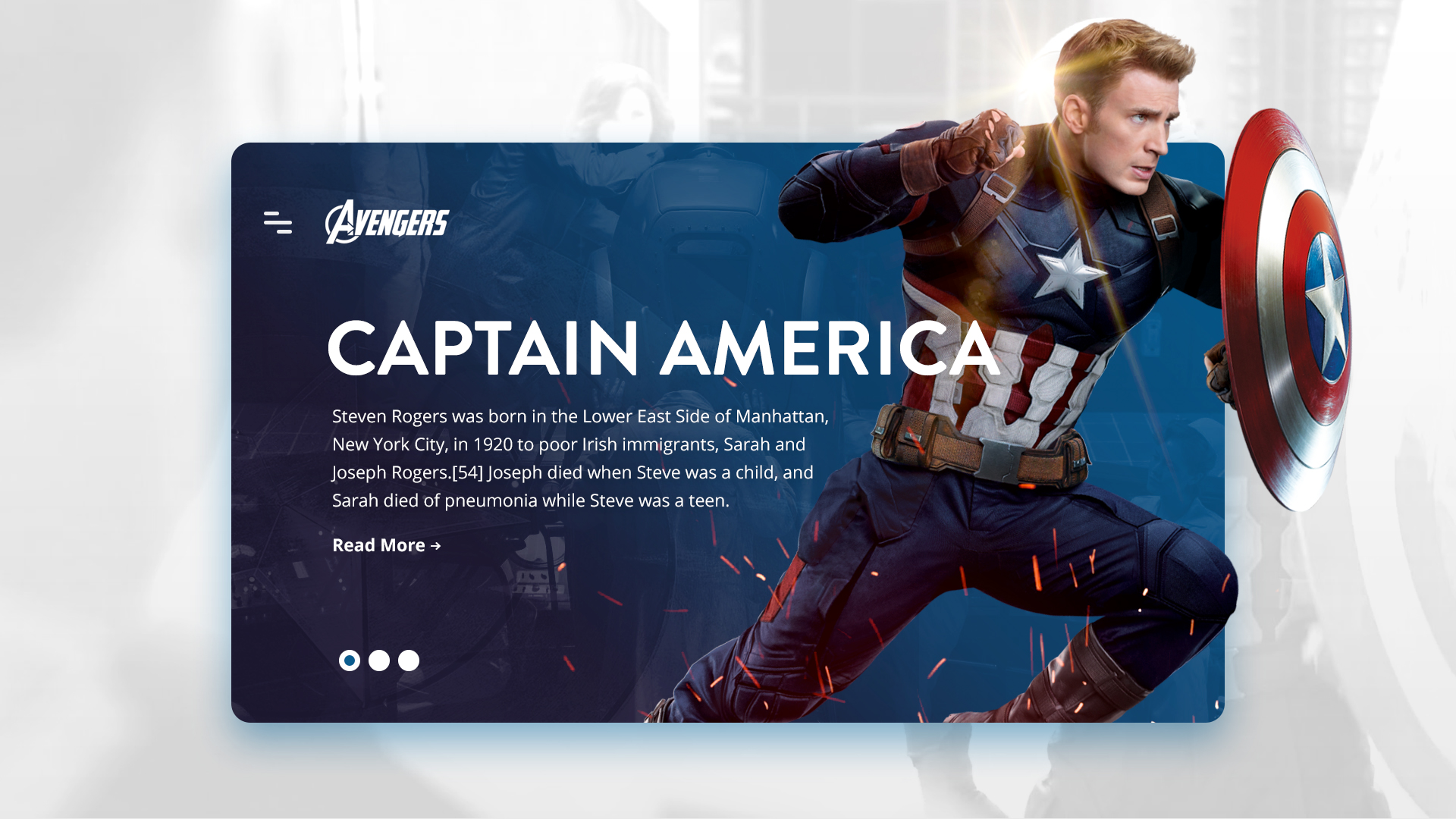 Creative Designs  - Avengers Captain America  - Ruben Cespedes