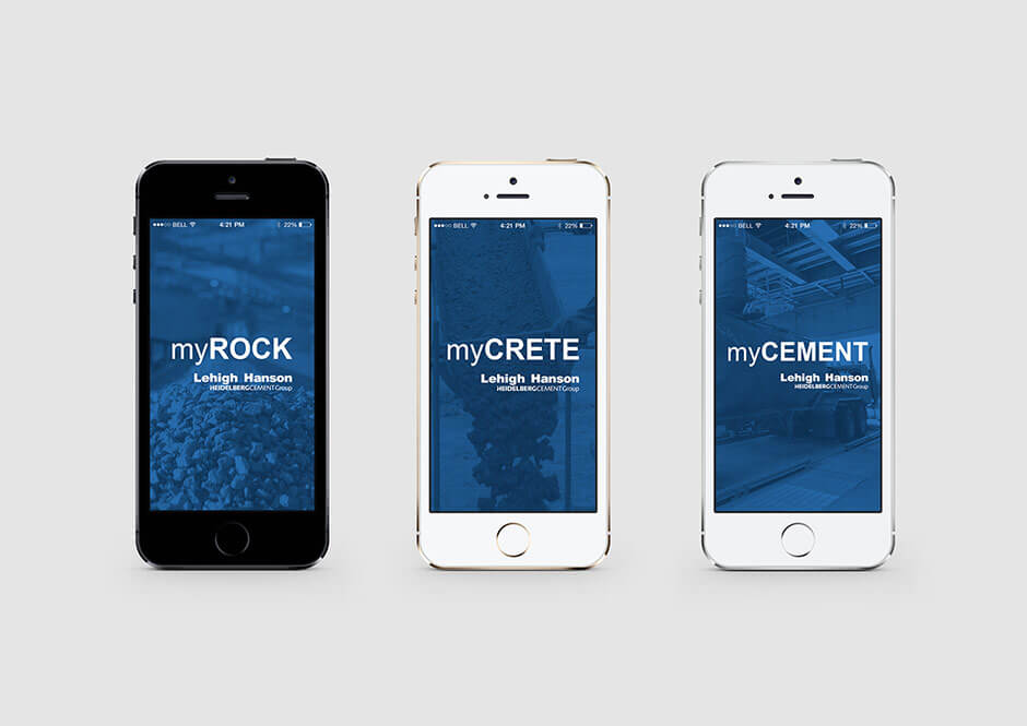 Lehigh Hanson App Designs