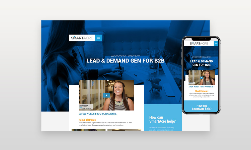 Digital Design Agency Website Redesign Intro