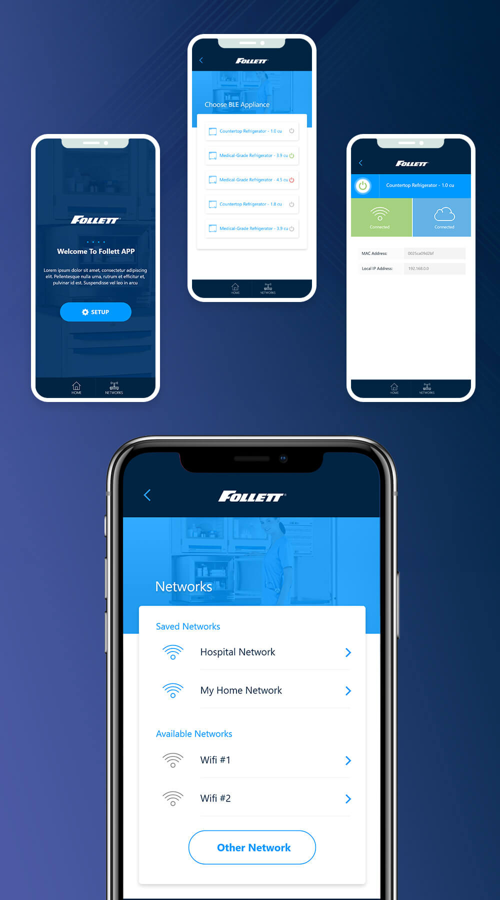 Follett Ice UI Design
