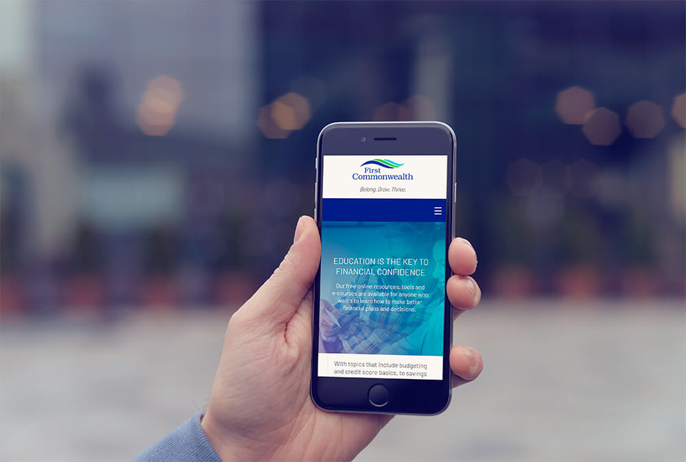 First Commonwealth Wellness Microsite Mobile