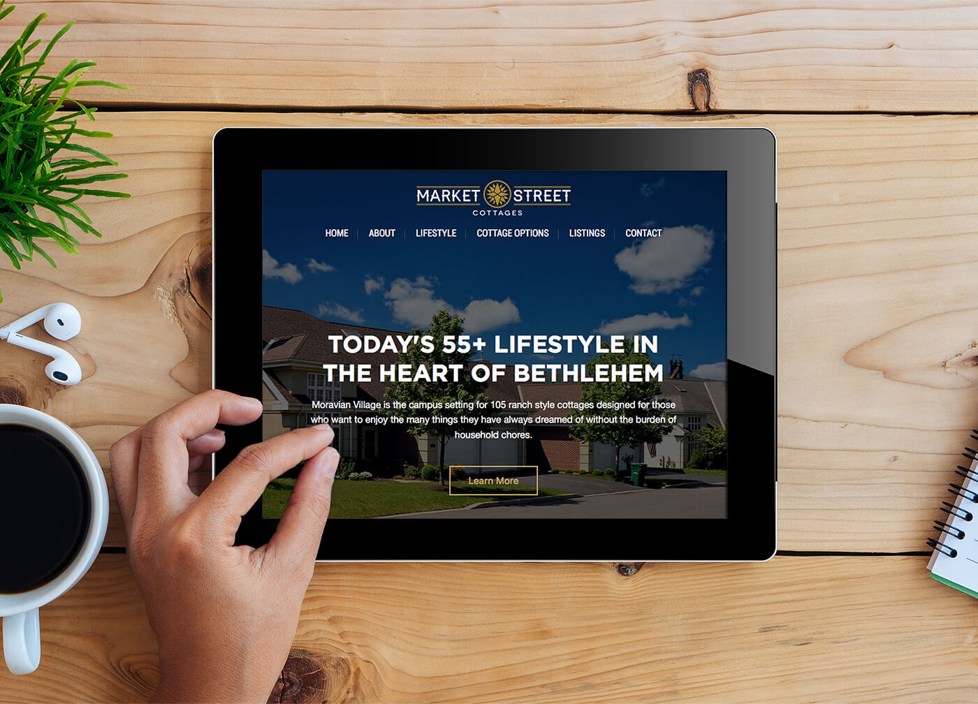 Market Street Cottages Website