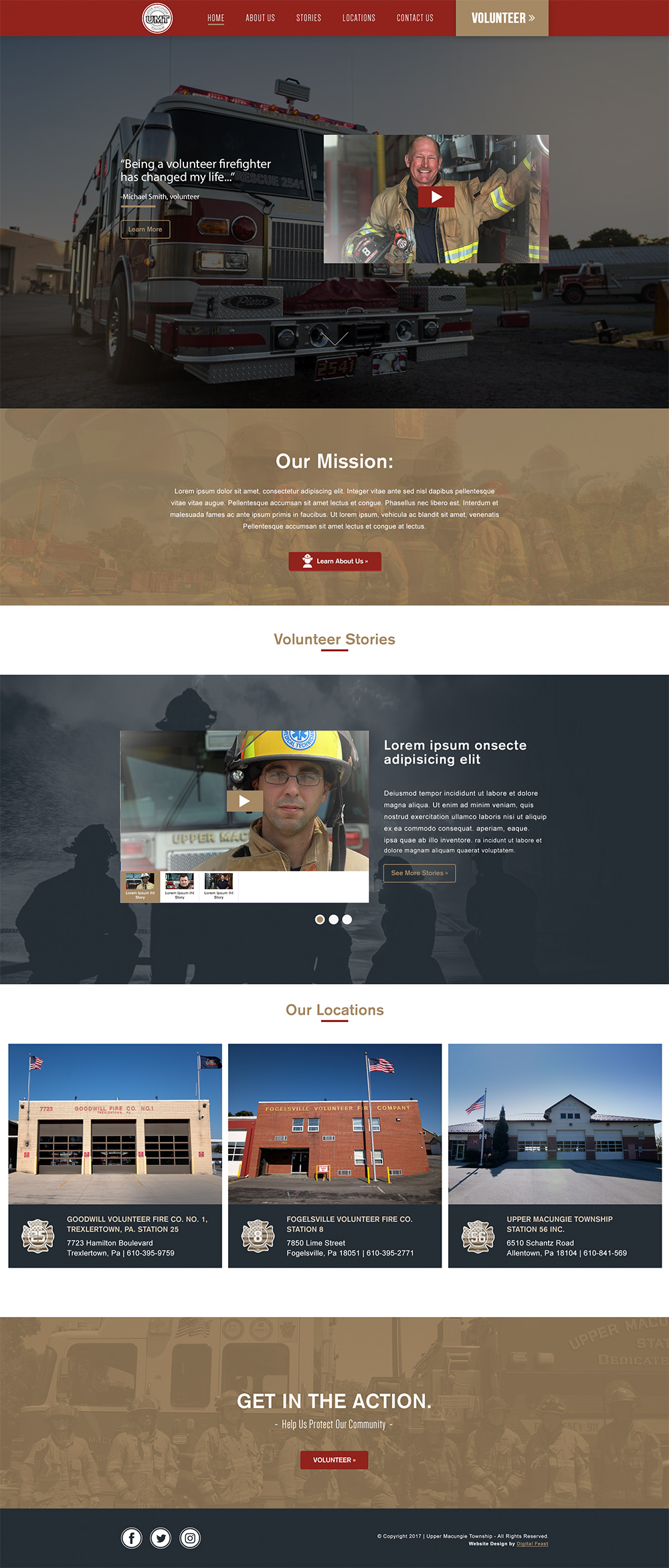 Upper Macungie Township Fire Department Website