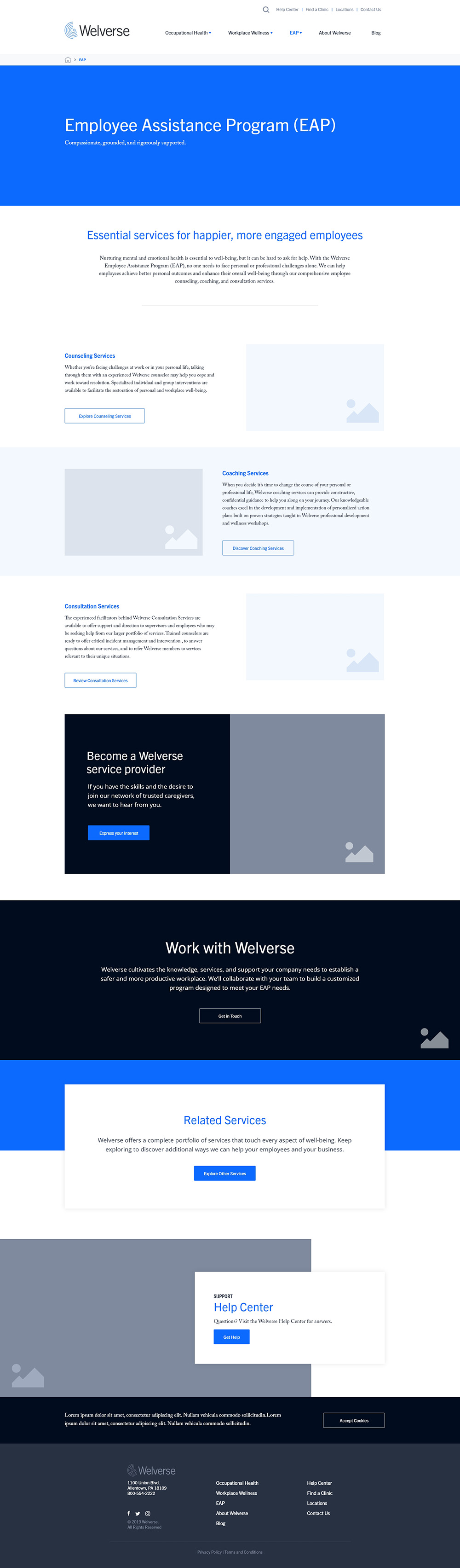 Welverse Wireframes - EAP